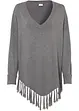 Poncho med fransar, BODYFLIRT boutique