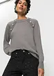 Stretchjeans med strassapplikation, BODYFLIRT