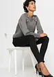 Stretchjeans med strassapplikation, BODYFLIRT