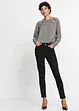 Stretchjeans med strassapplikation, BODYFLIRT