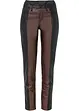 Byxa i skinnimitation med colour blocking-look, RAINBOW