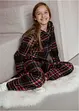 Flanellpyjamas för barn (2 delar), bonprix