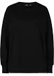 Sweatshirt med slits i sidan, bonprix