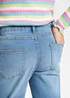 Wide Leg Jeans Mid Waist för barn, bonprix