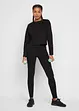 Ankellånga sportleggings i ekologisk bomull (2-pack), bpc bonprix collection