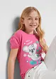 T-shirt i ren ekologisk bomull för barn (2-pack), bonprix