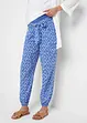 Mammabyxa i luftig viskos, Loose Fit, bonprix