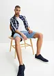 Jeansshorts med töjbar midja Classic Fit, bonprix