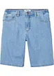Jeansshorts med töjbar midja Classic Fit, bonprix