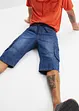 Långa jeansbermudas, Relaxed Fit, bonprix
