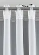 Mörkläggande gardinlängd med glansigt blommönster (1-pack), bonprix