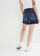 Stretchiga jeansshorts, Mid Waist, bonprix