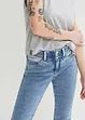 Stretch Skinny Capri Jeans Mid Waist, bonprix