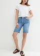 Jeans Bermudas Slim Fit Mid Waist, bonprix