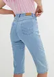 Stretchiga jeansbermudas, Slim Fit, High Waist, bonprix