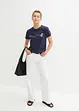 Mönstrad T-shirt, bonprix