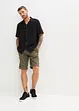 Dra på-bermudas i bomull, Regular Fit, bonprix