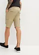 Dra på-bermudas i cargomodell med bekväm snitt, Regular Fit, bonprix