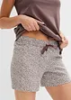 Kort pyjamas med tunn spets, bonprix