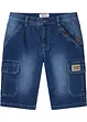 Jeansshorts i stretch, normal passform, bonprix
