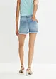 Jeansshorts med medelhög midja, bonprix