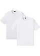 T-shirt av ren ekologisk bomull (2-pack), bonprix