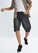 Jeansshorts med cargofickor, Relaxed Fit, bonprix