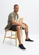 Jeansshorts med cargofickor, Relaxed Fit, bonprix