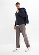 Byxa i twill av bomull, Regular Fit, Straight, bonprix