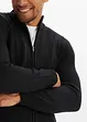 Cardigan med dragkedja, bonprix