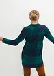 Lång mamma-/amningsblus i mjuk bomullsflanell, bonprix