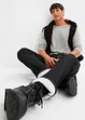 Stretchiga termojeans, bootcut, normal passform, John Baner JEANSWEAR