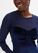 Klänning med meshinfällning, BODYFLIRT boutique
