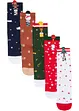 Julstrumpor med ekologisk bomull (5-pack), bpc bonprix collection