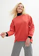 Oversize-sweatshirt med korta slitsar i fållen, bonprix