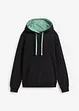 Sweatshirt med luva i ren ekologisk bomull, bonprix