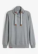 Sweatshirt med sjalkrage, bonprix