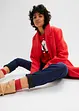 Varma jeans med raka ben och bekväm midja, bpc bonprix collection