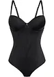 Stringbody med bygel i ett glansigt material, BODYFLIRT