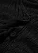 Grovstickad cardigan, croppad, bonprix