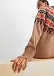 Stickad klänning med lusemönster, BODYFLIRT boutique