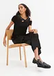 Topp med strassapplikation och cut-outs, BODYFLIRT