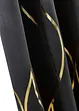 Mörkläggande gardinlängd med glansigt mönster (1-pack) i återvunnen polyester, bonprix
