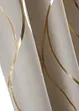 Mörkläggande gardinlängd med glansigt mönster (1-pack) i återvunnen polyester, bonprix