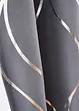 Mörkläggande gardinlängd med glansigt mönster (1-pack) i återvunnen polyester, bonprix