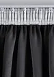 Mörkläggande gardinlängd med glansigt mönster (1-pack) i återvunnen polyester, bonprix