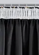 Mörkläggande gardinlängd med glansigt mönster (1-pack) i återvunnen polyester, bonprix
