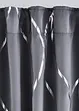 Mörkläggande gardinlängd med glansigt mönster (1-pack) i återvunnen polyester, bonprix