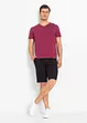 V-ringad T-shirt (3-pack), bonprix