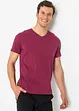 V-ringad T-shirt (3-pack), bonprix
